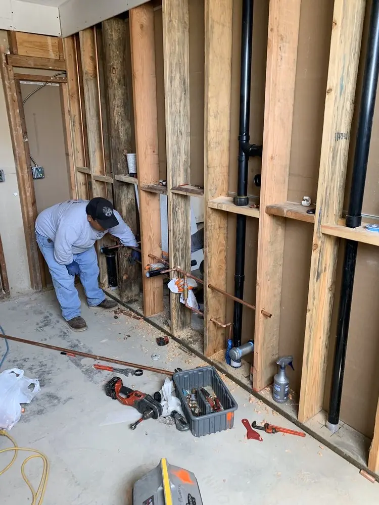 Commercial rough-in plumbing for Gas Line Repair in Roberts Mill Run